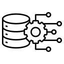 Data engineering services icon
