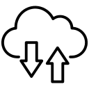 Big data management icon