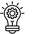 Technology innovation icon