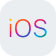 Apple iOS mobile operating system logo