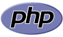 PHP web development language logo