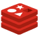 Redis database technology logo